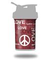Skin Decal Wrap works with Blender Bottle ProStak 22oz Love and Peace Pink (BOTTLE NOT INCLUDED)