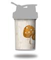 Skin Decal Wrap works with Blender Bottle ProStak 22oz Mushrooms Orange (BOTTLE NOT INCLUDED)