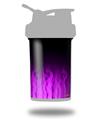 Skin Decal Wrap works with Blender Bottle ProStak 22oz Fire Purple (BOTTLE NOT INCLUDED)