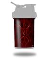 Skin Decal Wrap works with Blender Bottle ProStak 22oz Abstract 01 Red (BOTTLE NOT INCLUDED)