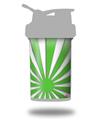 Skin Decal Wrap works with Blender Bottle ProStak 22oz Rising Sun Japanese Flag Green (BOTTLE NOT INCLUDED)