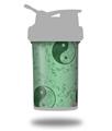 Skin Decal Wrap works with Blender Bottle ProStak 22oz Feminine Yin Yang Green (BOTTLE NOT INCLUDED)