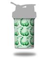 Skin Decal Wrap works with Blender Bottle ProStak 22oz Petals Green (BOTTLE NOT INCLUDED)