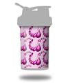 Skin Decal Wrap works with Blender Bottle ProStak 22oz Petals Pink (BOTTLE NOT INCLUDED)