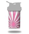 Skin Decal Wrap works with Blender Bottle ProStak 22oz Rising Sun Japanese Flag Pink (BOTTLE NOT INCLUDED)