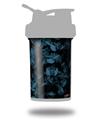 Skin Decal Wrap works with Blender Bottle ProStak 22oz Skulls Confetti Blue (BOTTLE NOT INCLUDED)