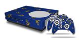 WraptorSkinz Decal Skin Wrap Set works with 2016 and newer XBOX One S Console and 2 Controllers Anchors Away Blue