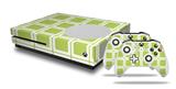 WraptorSkinz Decal Skin Wrap Set works with 2016 and newer XBOX One S Console and 2 Controllers Squared Sage Green