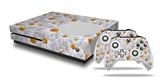 WraptorSkinz Decal Skin Wrap Set works with 2016 and newer XBOX One S Console and 2 Controllers Daisys