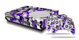 WraptorSkinz Decal Skin Wrap Set works with 2016 and newer XBOX One S Console and 2 Controllers Sexy Girl Silhouette Camo Purple