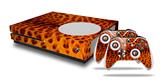WraptorSkinz Decal Skin Wrap Set works with 2016 and newer XBOX One S Console and 2 Controllers Fractal Fur Cheetah