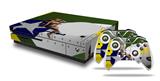 WraptorSkinz Decal Skin Wrap Set works with 2016 and newer XBOX One S Console and 2 Controllers WWII Bomber War Plane Pin Up Girl
