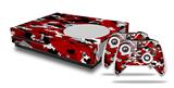 WraptorSkinz Decal Skin Wrap Set works with 2016 and newer XBOX One S Console and 2 Controllers WraptorCamo Digital Camo Red