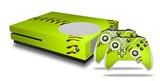 WraptorSkinz Decal Skin Wrap Set works with 2016 and newer XBOX One S Console and 2 Controllers Softball