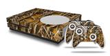 WraptorSkinz Decal Skin Wrap Set works with 2016 and newer XBOX One S Console and 2 Controllers WraptorCamo Grassy Marsh Camo Orange
