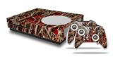 WraptorSkinz Decal Skin Wrap Set works with 2016 and newer XBOX One S Console and 2 Controllers WraptorCamo Grassy Marsh Camo Red