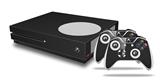 WraptorSkinz Decal Skin Wrap Set works with 2016 and newer XBOX One S Console and 2 Controllers Solids Collection Dark Gray