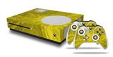 WraptorSkinz Decal Skin Wrap Set works with 2016 and newer XBOX One S Console and 2 Controllers Stardust Yellow