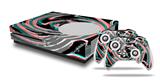 WraptorSkinz Decal Skin Wrap Set works with 2016 and newer XBOX One S Console and 2 Controllers Alecias Swirl 02