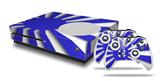 WraptorSkinz Decal Skin Wrap Set works with 2016 and newer XBOX One S Console and 2 Controllers Rising Sun Japanese Flag Blue