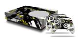 WraptorSkinz Decal Skin Wrap Set works with 2016 and newer XBOX One S Console and 2 Controllers Abstract 02 Yellow