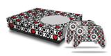 WraptorSkinz Decal Skin Wrap Set works with 2016 and newer XBOX One S Console and 2 Controllers XO Hearts
