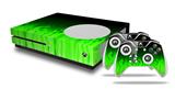 WraptorSkinz Decal Skin Wrap Set works with 2016 and newer XBOX One S Console and 2 Controllers Fire Green