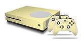 WraptorSkinz Decal Skin Wrap Set works with 2016 and newer XBOX One S Console and 2 Controllers Solids Collection Yellow Sunshine