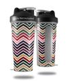 Skin Decal Wrap works with Blender Bottle 28oz Zig Zag Colors 02 (BOTTLE NOT INCLUDED)