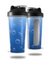 Skin Decal Wrap works with Blender Bottle 28oz Bubbles Blue (BOTTLE NOT INCLUDED)