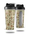 Skin Decal Wrap works with Blender Bottle 28oz Flowers and Berries Orange (BOTTLE NOT INCLUDED)