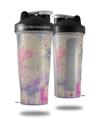 Skin Decal Wrap works with Blender Bottle 28oz Pastel Abstract Pink and Blue (BOTTLE NOT INCLUDED)