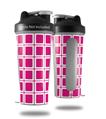 Skin Decal Wrap works with Blender Bottle 28oz Squared Fushia Hot Pink (BOTTLE NOT INCLUDED)
