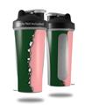 Skin Decal Wrap works with Blender Bottle 28oz Ripped Colors Green Pink (BOTTLE NOT INCLUDED)