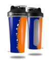 Skin Decal Wrap works with Blender Bottle 28oz Ripped Colors Blue Orange (BOTTLE NOT INCLUDED)