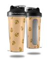 Skin Decal Wrap works with Blender Bottle 28oz Anchors Away Peach (BOTTLE NOT INCLUDED)