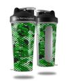 Skin Decal Wrap works with Blender Bottle 28oz HEX Mesh Camo 01 Green Bright (BOTTLE NOT INCLUDED)