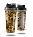 Skin Decal Wrap works with Blender Bottle 28oz HEX Mesh Camo 01 Orange (BOTTLE NOT INCLUDED)