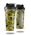 Skin Decal Wrap works with Blender Bottle 28oz HEX Mesh Camo 01 Yellow (BOTTLE NOT INCLUDED)