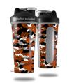 Skin Decal Wrap works with Blender Bottle 28oz WraptorCamo Digital Camo Burnt Orange (BOTTLE NOT INCLUDED)