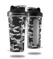 Skin Decal Wrap works with Blender Bottle 28oz WraptorCamo Digital Camo Gray (BOTTLE NOT INCLUDED)
