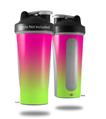 Skin Decal Wrap works with Blender Bottle 28oz Smooth Fades Neon Green Hot Pink (BOTTLE NOT INCLUDED)