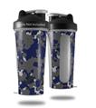 Skin Decal Wrap works with Blender Bottle 28oz WraptorCamo Old School Camouflage Camo Blue Navy (BOTTLE NOT INCLUDED)