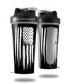 Skin Decal Wrap works with Blender Bottle 28oz Brushed USA American Flag (BOTTLE NOT INCLUDED)