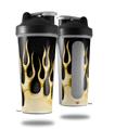 Skin Decal Wrap works with Blender Bottle 28oz Metal Flames Yellow (BOTTLE NOT INCLUDED)