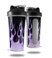 Skin Decal Wrap works with Blender Bottle 28oz Metal Flames Purple (BOTTLE NOT INCLUDED)