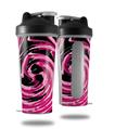 Skin Decal Wrap works with Blender Bottle 28oz Alecias Swirl 02 Hot Pink (BOTTLE NOT INCLUDED)