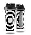 Skin Decal Wrap works with Blender Bottle 28oz Bullseye Black and White (BOTTLE NOT INCLUDED)