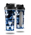 Skin Decal Wrap works with Blender Bottle 28oz Radioactive Blue (BOTTLE NOT INCLUDED)