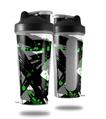 Skin Decal Wrap works with Blender Bottle 28oz Abstract 02 Green (BOTTLE NOT INCLUDED)